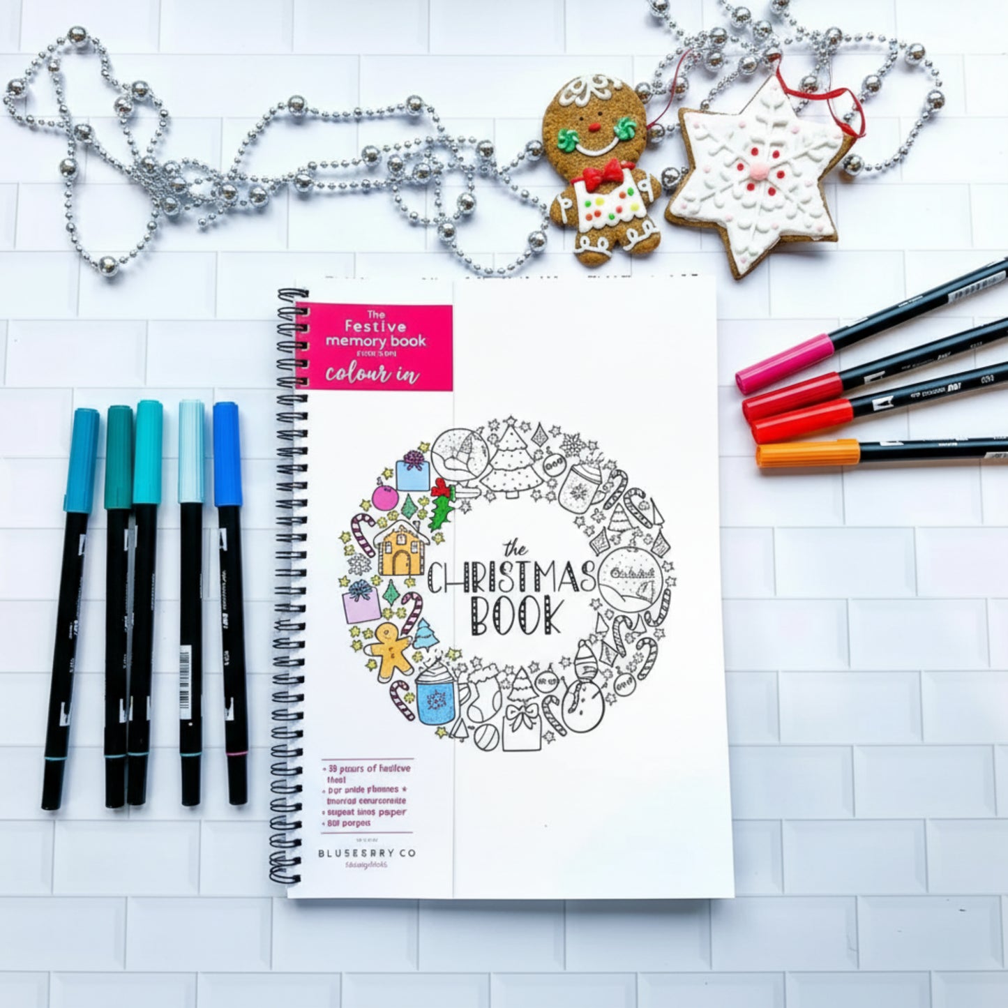 Keepsake Gifts The Monochrome Christmas Book Blueberry Co Memory Books