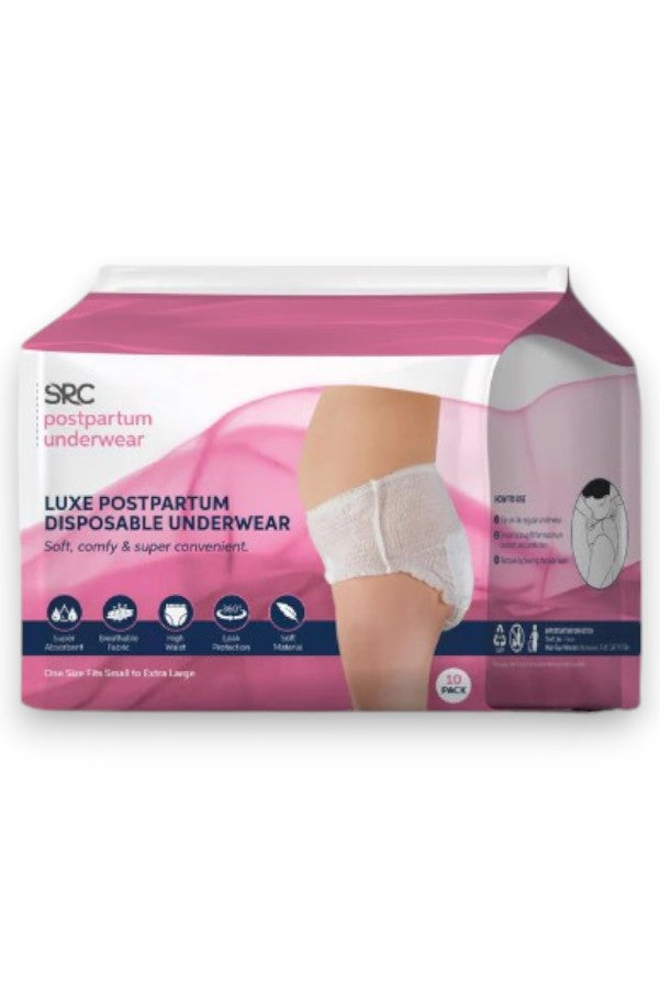 Postpartum Disposable Underwear 10 pack - SRC Health