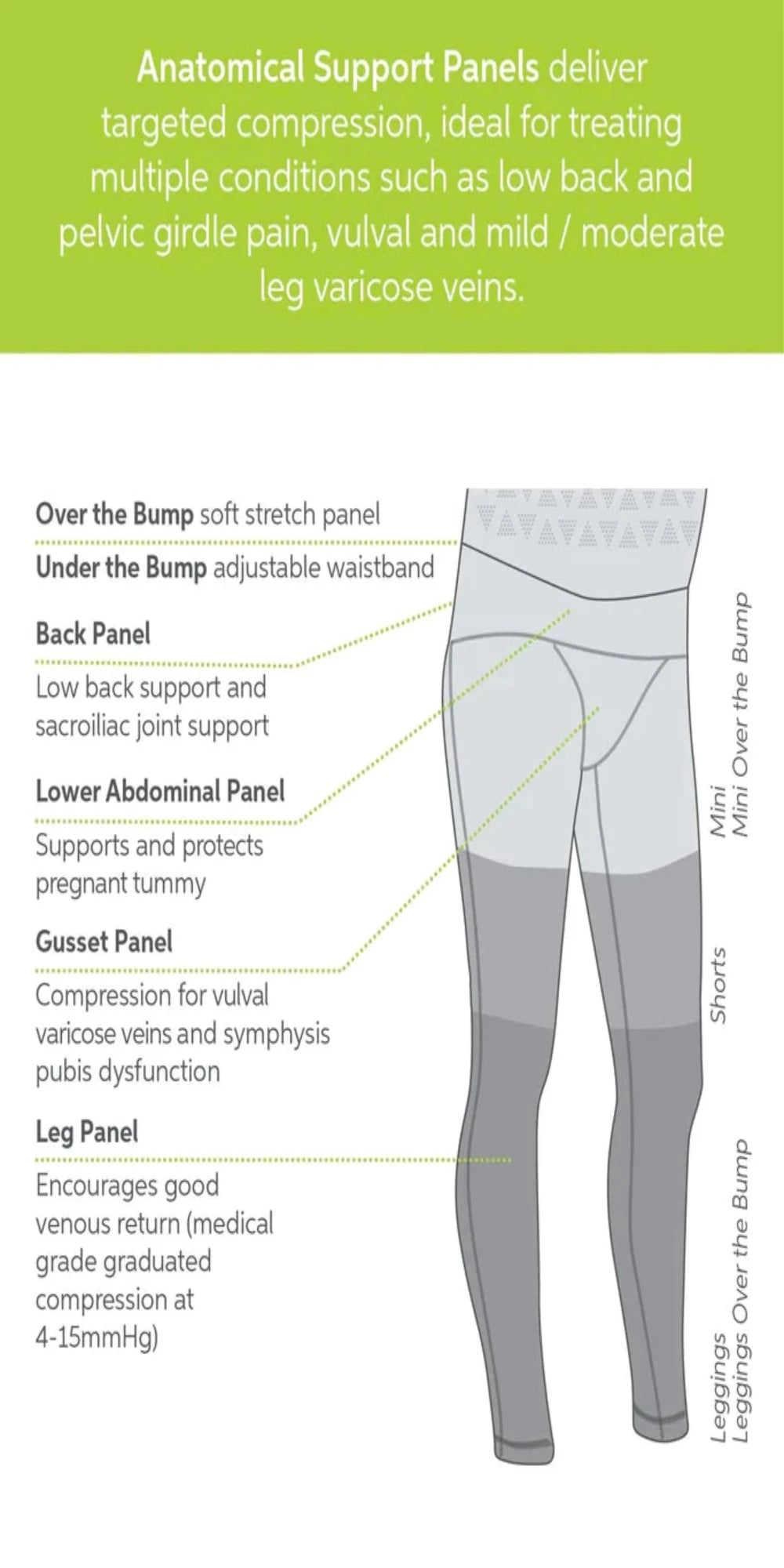 Pregnancy Leggings Over The Bump - SRC Health