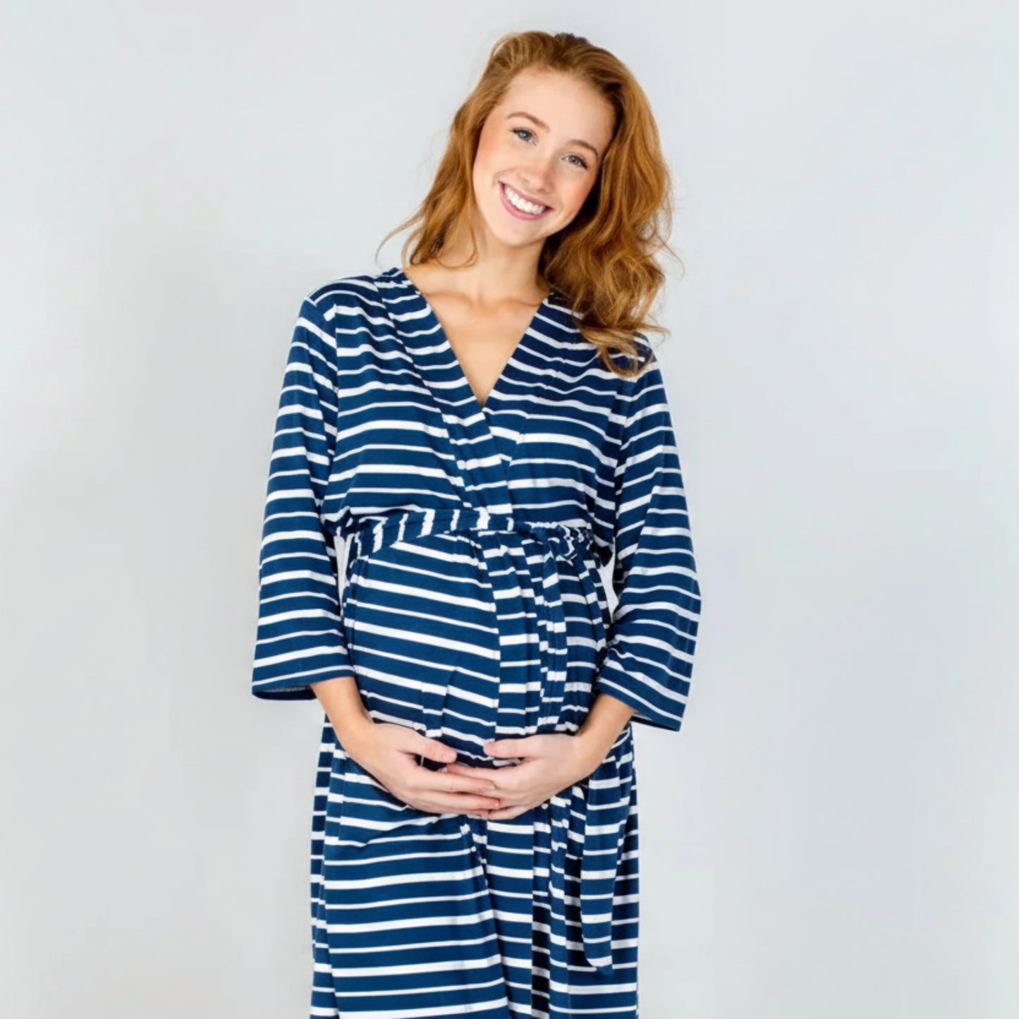 Maternity clothing All4Ella Mummy Robe - Stripe - Small All 4 Ella 45.00