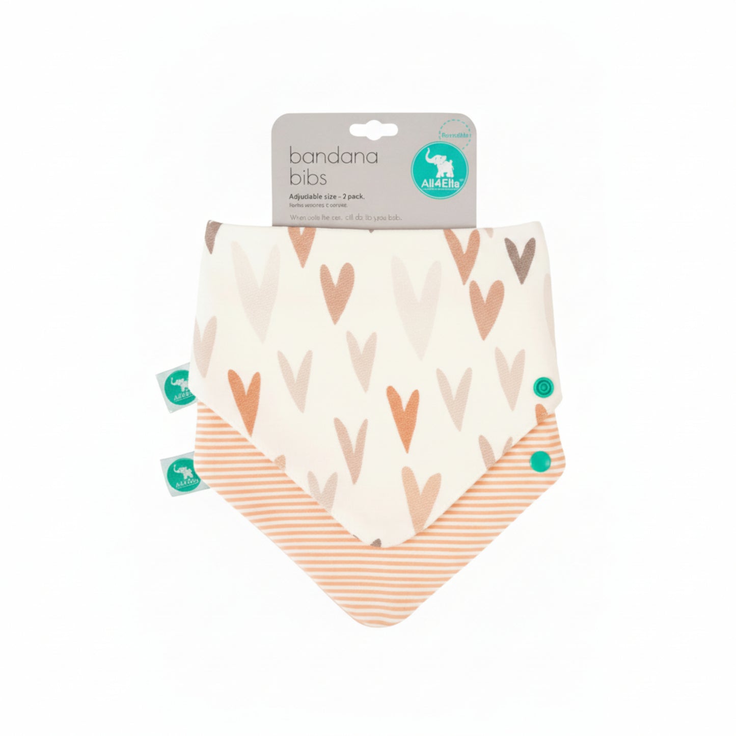 Hearts Collection - Baby Essentials Bundle - All4Ella