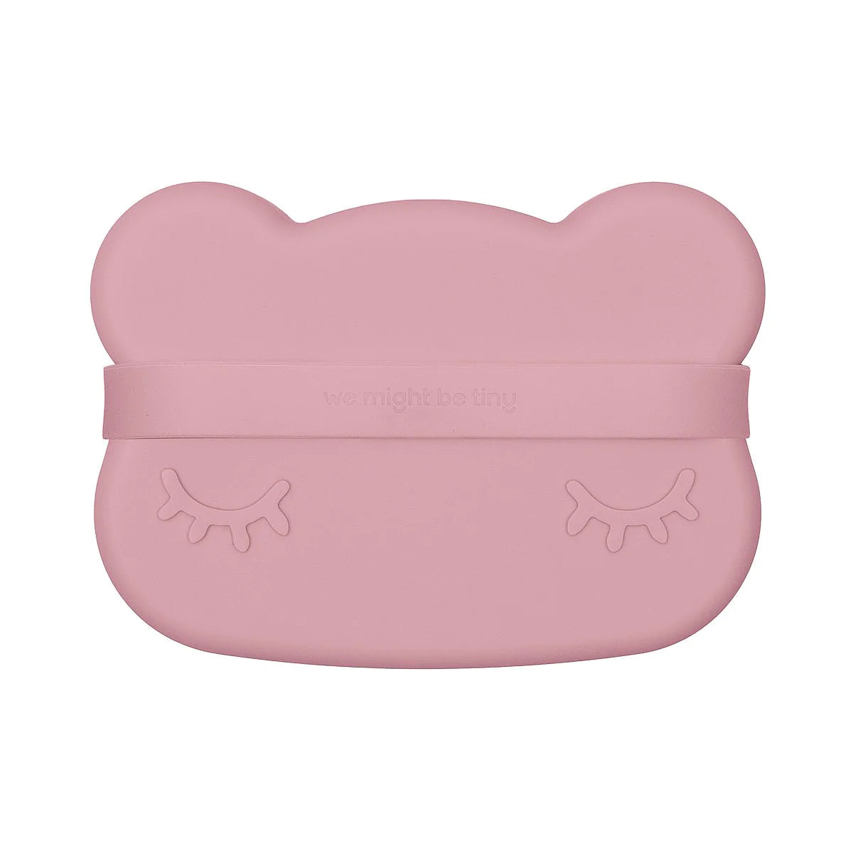 Bear Snackie® - Silicone Bowl & Plate (Blue or Pink) - We Might Be Tiny