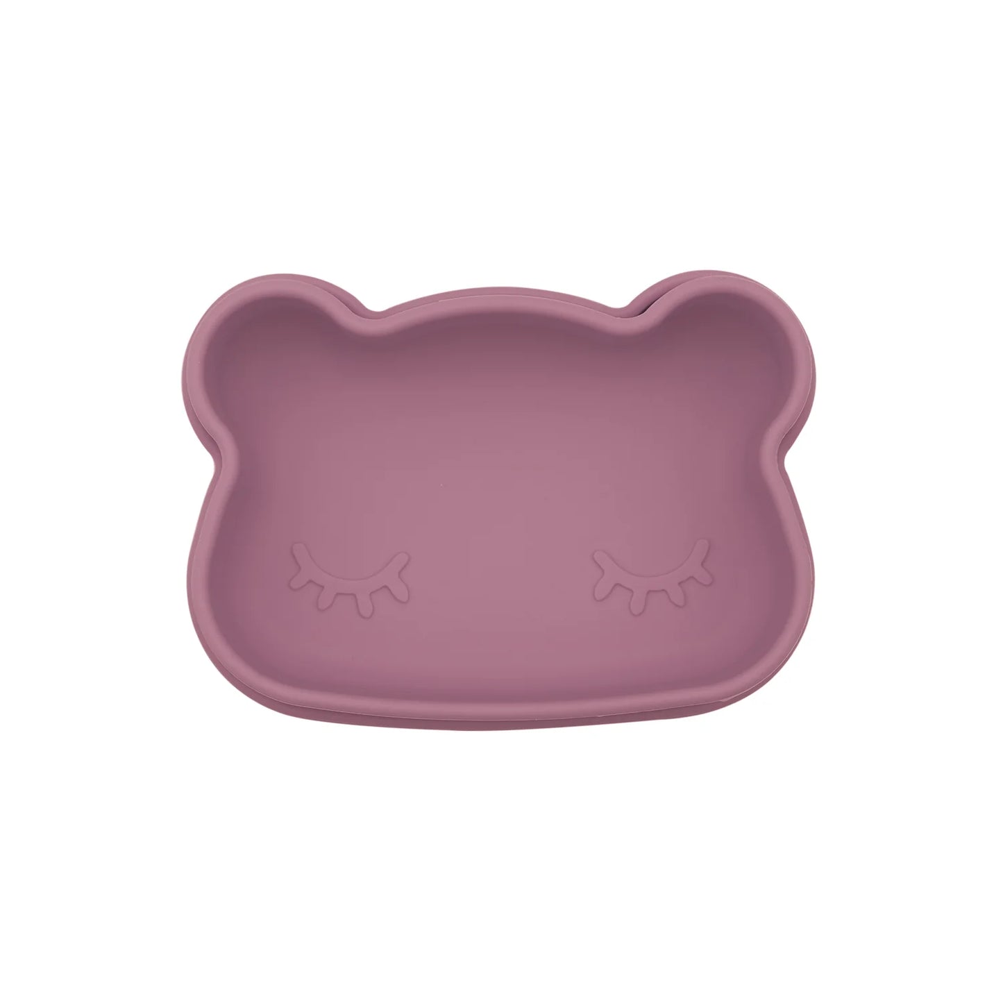 Bear Snackie® - Silicone Bowl & Plate (Blue or Pink) - We Might Be Tiny