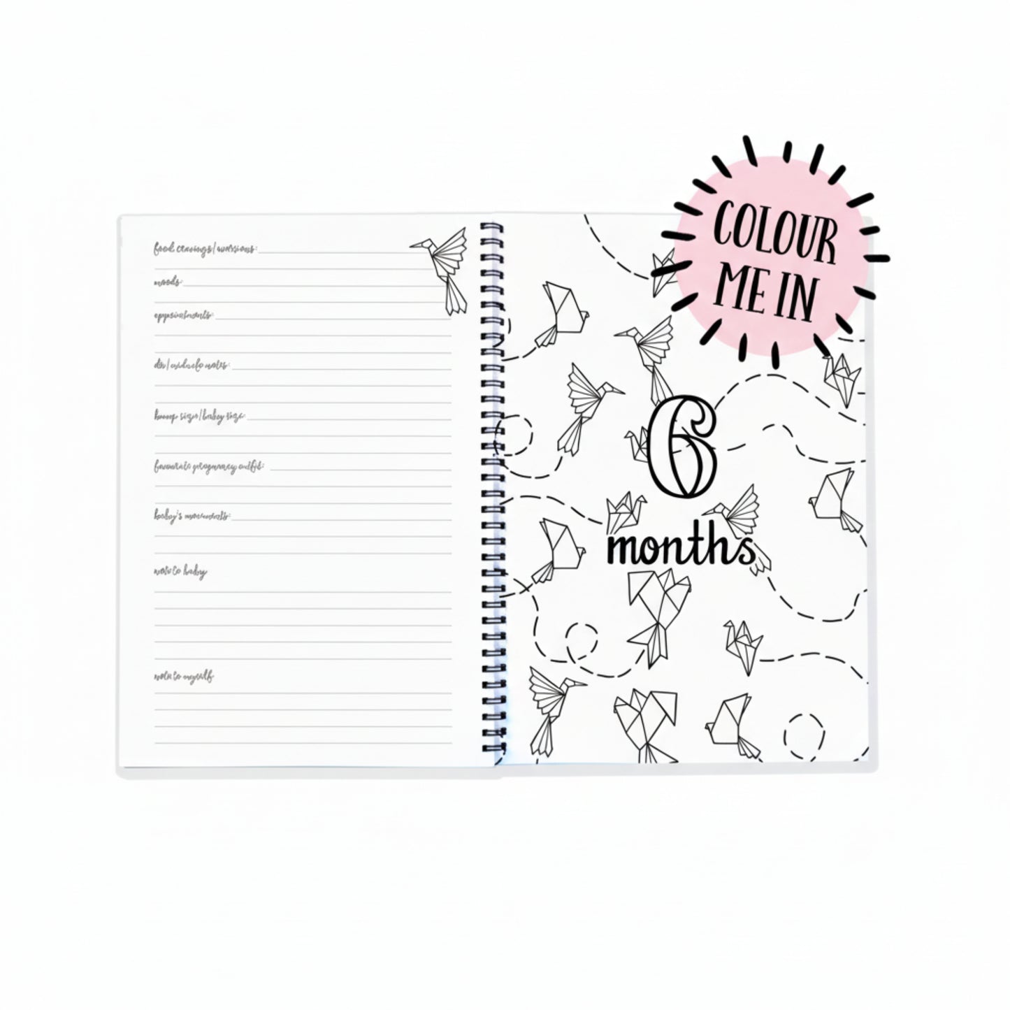 Keepsake Gifts The Monochrome Bump Book Blueberry Co Memory Books 49.95