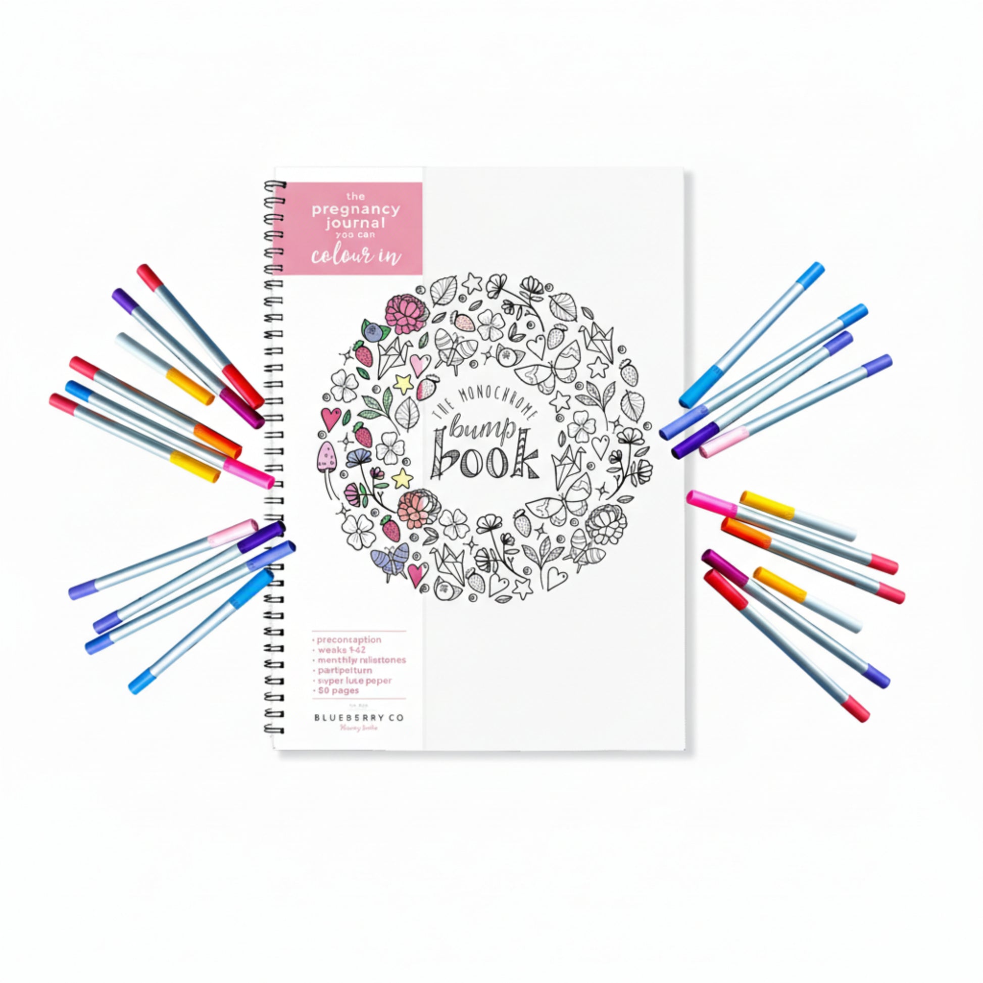 Keepsake Gifts The Monochrome Bump Book Blueberry Co Memory Books 49.95