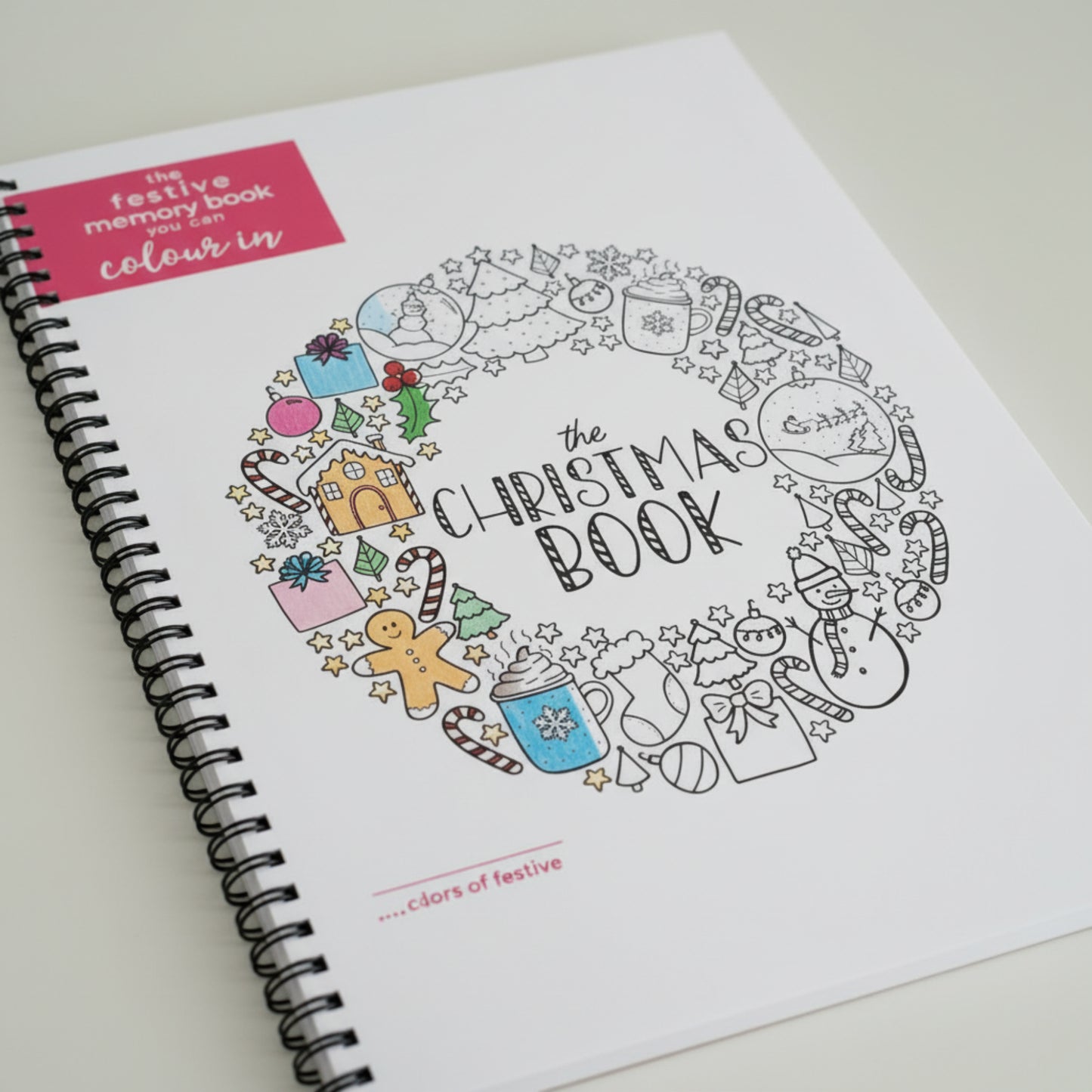 Keepsake Gifts The Monochrome Christmas Book Blueberry Co Memory Books