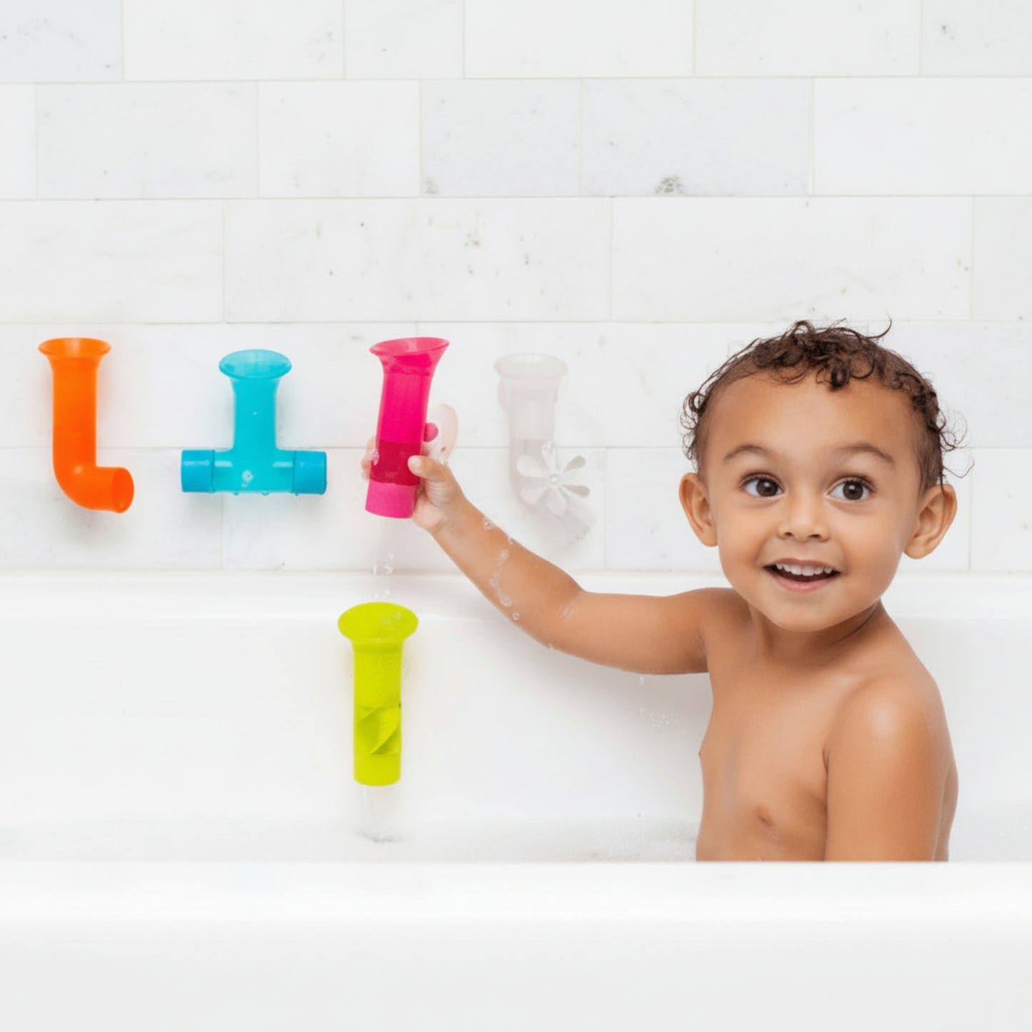 Pipes Building Bath Toy - Boon