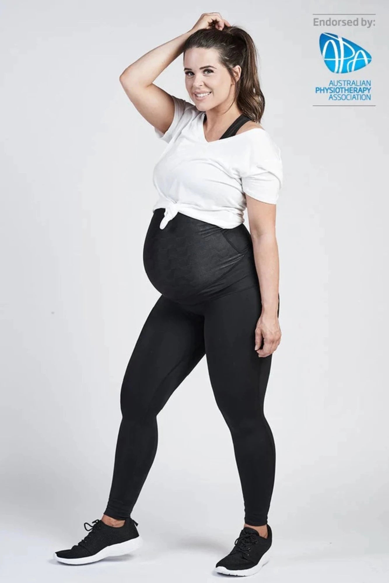 Pregnancy Leggings Over The Bump - SRC Health