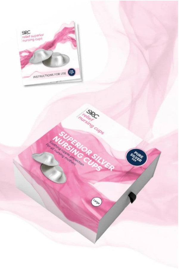 Relief Superior Silver Nursing Cups - SRC Health
