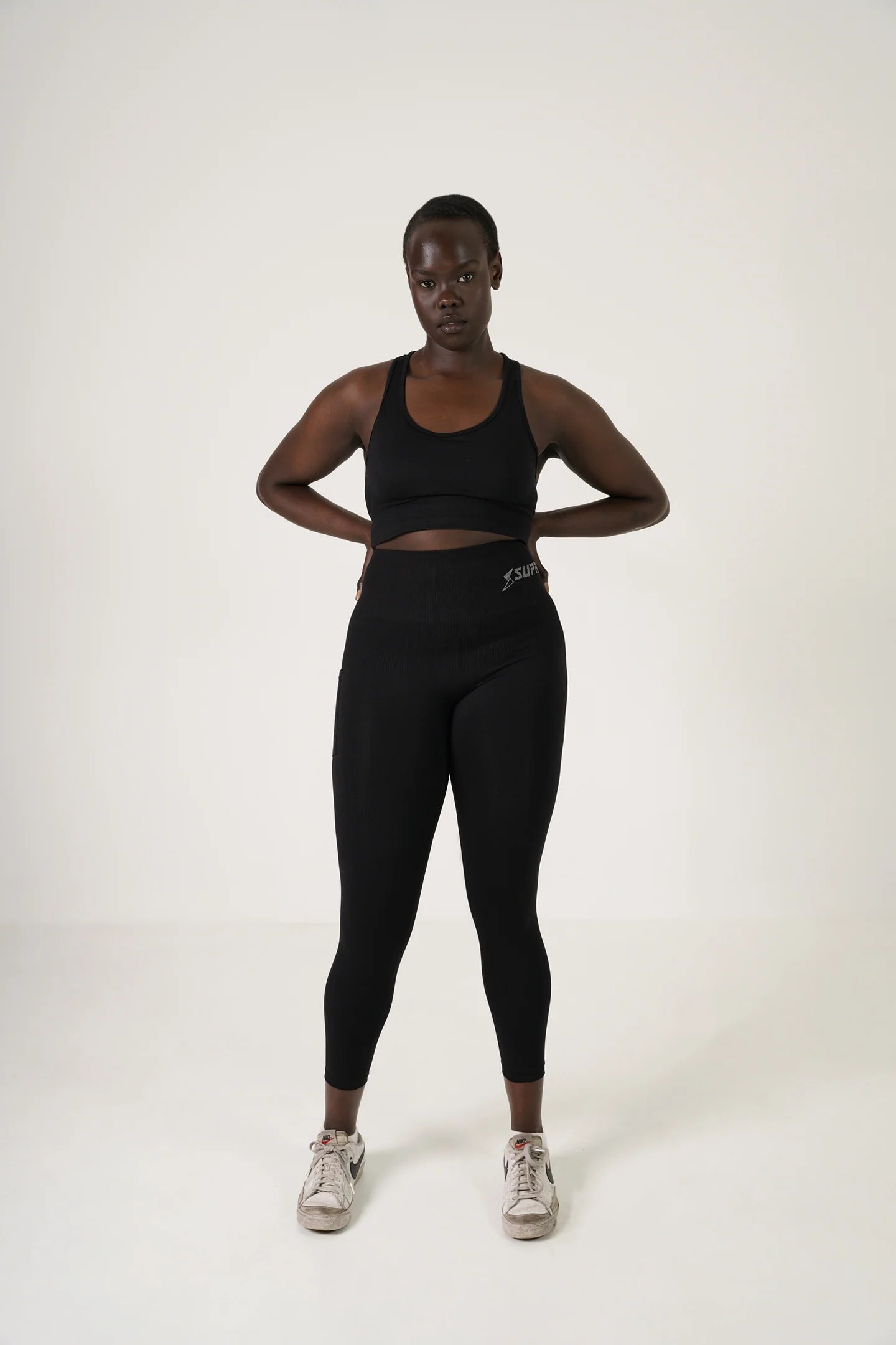 Patented Charlotte Coretech Postpartum 7/8 Recovery Leggings with Pocket - Supacore