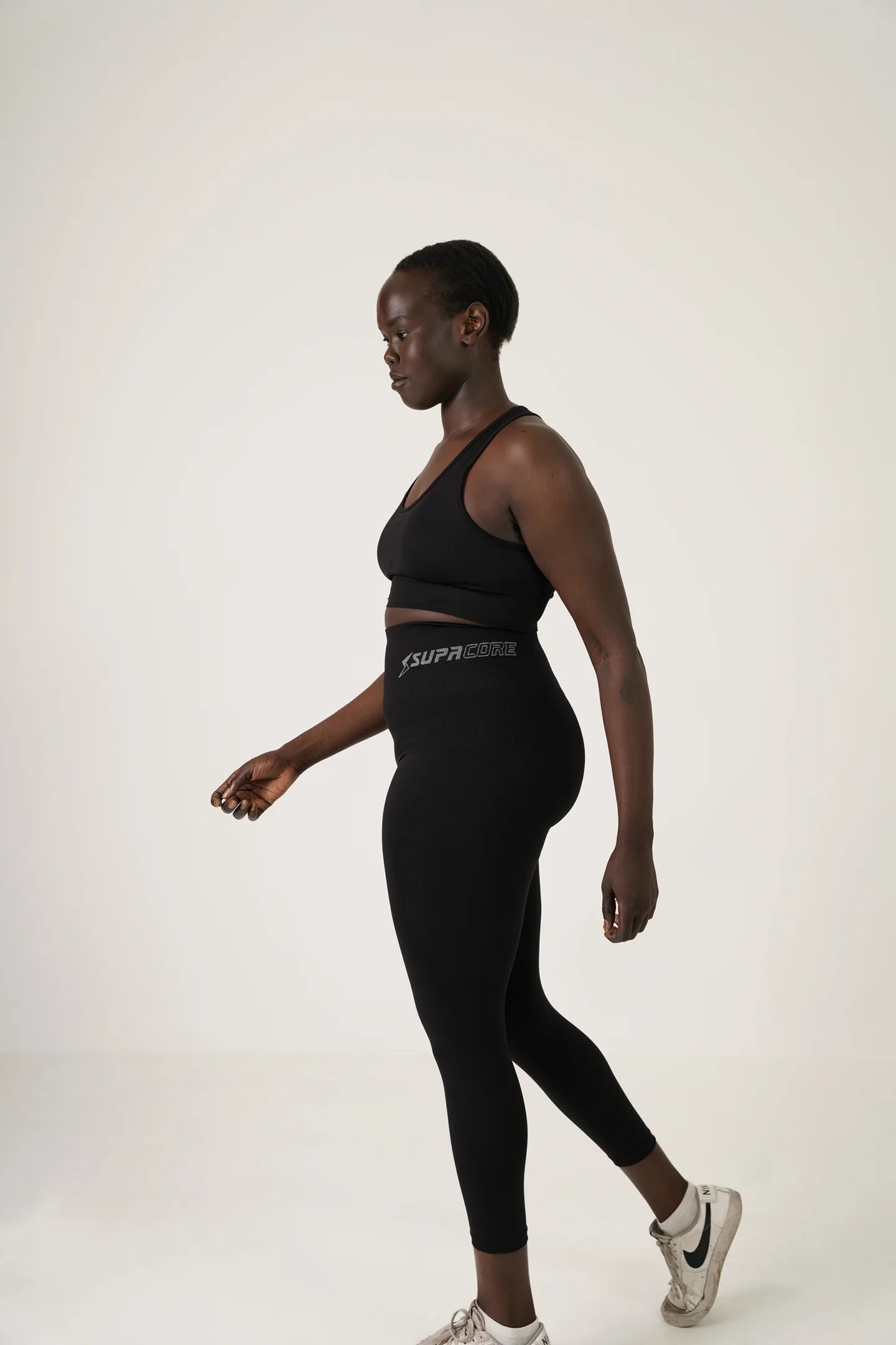 Patented Charlotte Coretech Postpartum 7/8 Recovery Leggings with Pocket - Supacore