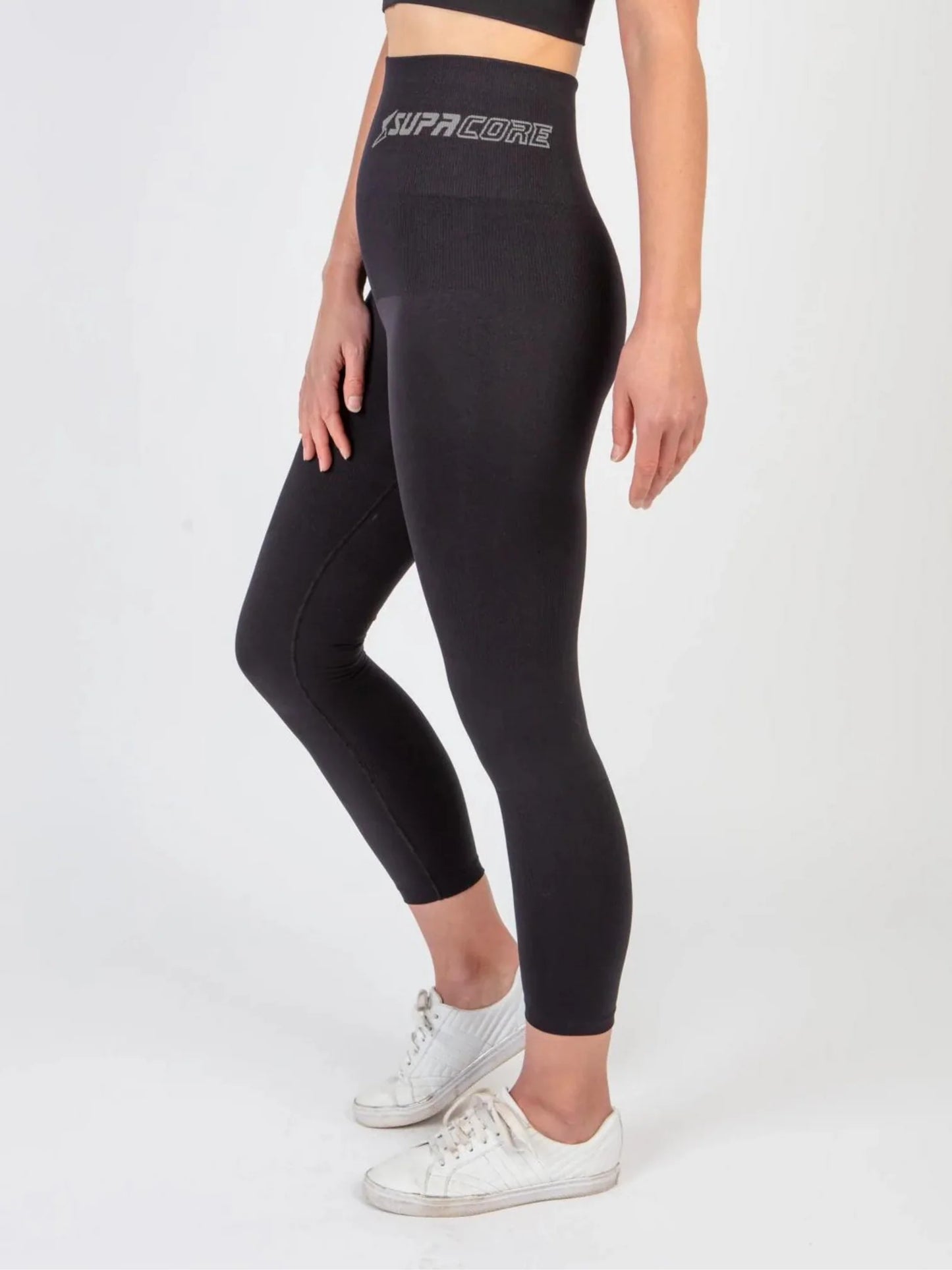 Patented Charlotte Coretech Postpartum 7/8 Recovery Leggings with Pocket - Supacore