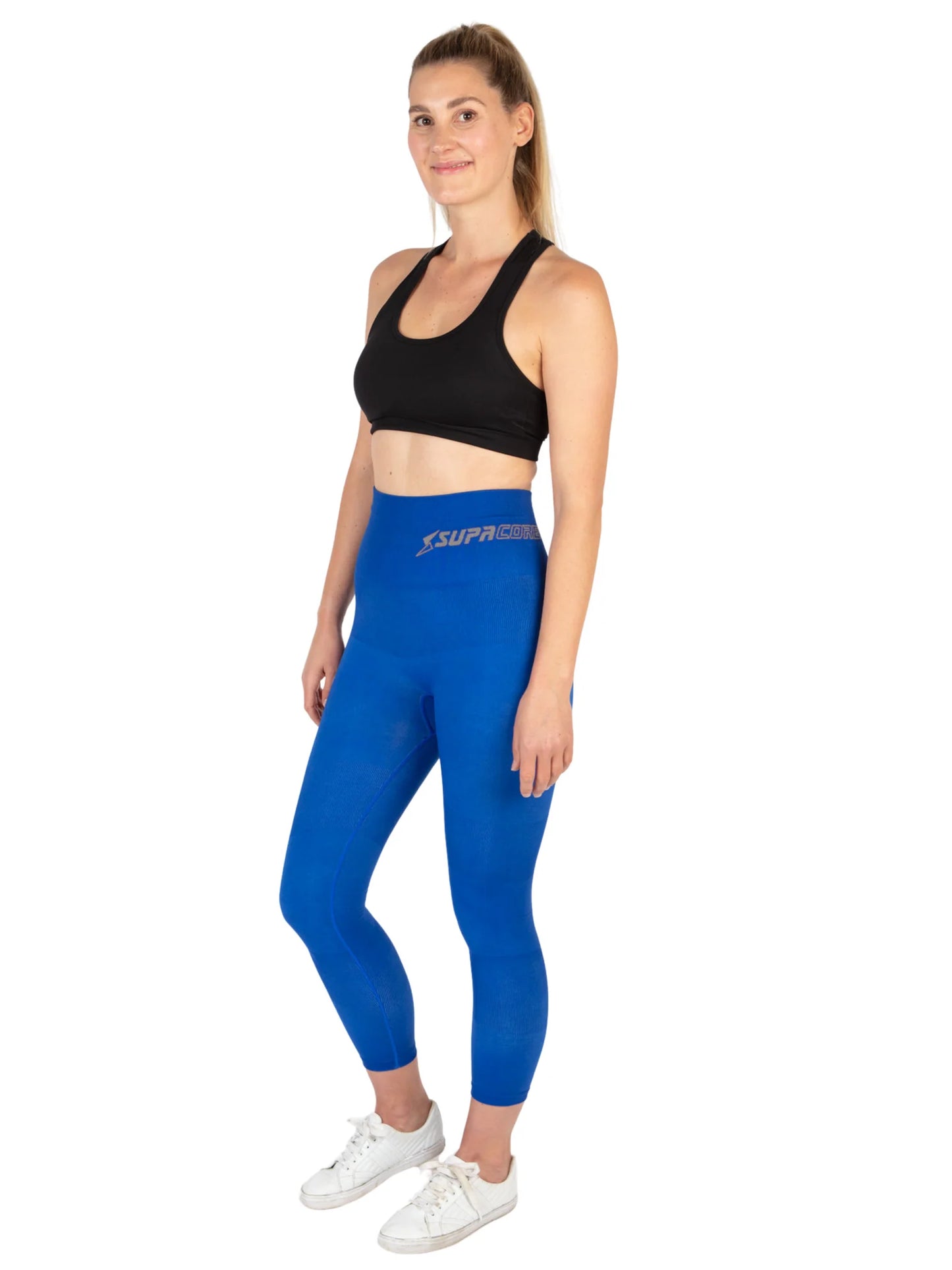 Patented Charlotte Coretech Postpartum 7/8 Recovery Leggings with Pocket - Supacore