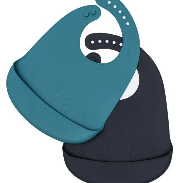 Catchie Bibs + Bunny Placie Combo Set - We Might Be Tiny