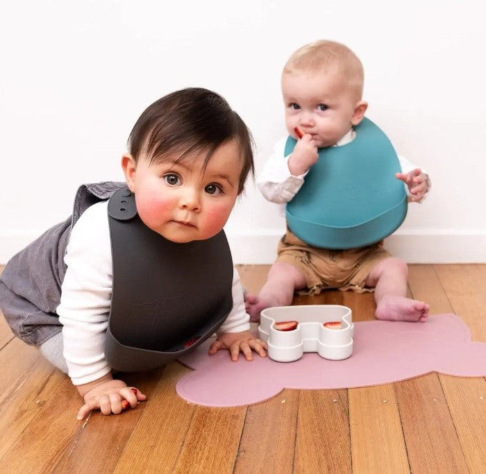 Catchie Bibs + Bunny Placie Combo Set - We Might Be Tiny