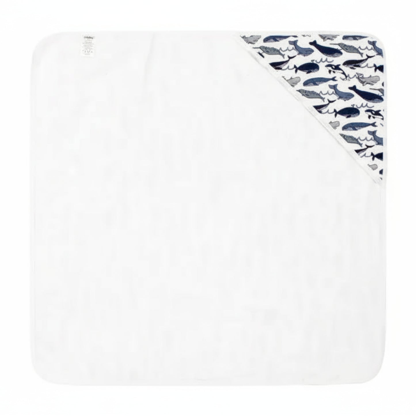  Hooded Towel - Whales All 4 Ella 